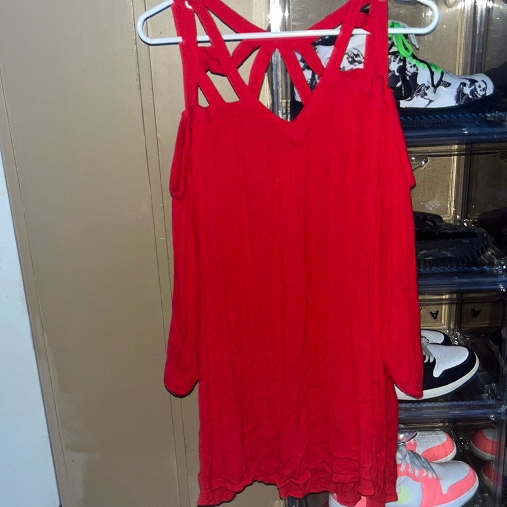 A short flowy dress with pockets size xl